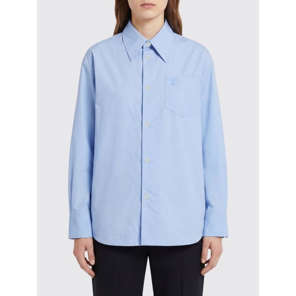 Ami Paris Men Ami Paris Cotton Poplin Shirt